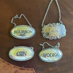 Assorted Decanter Labels